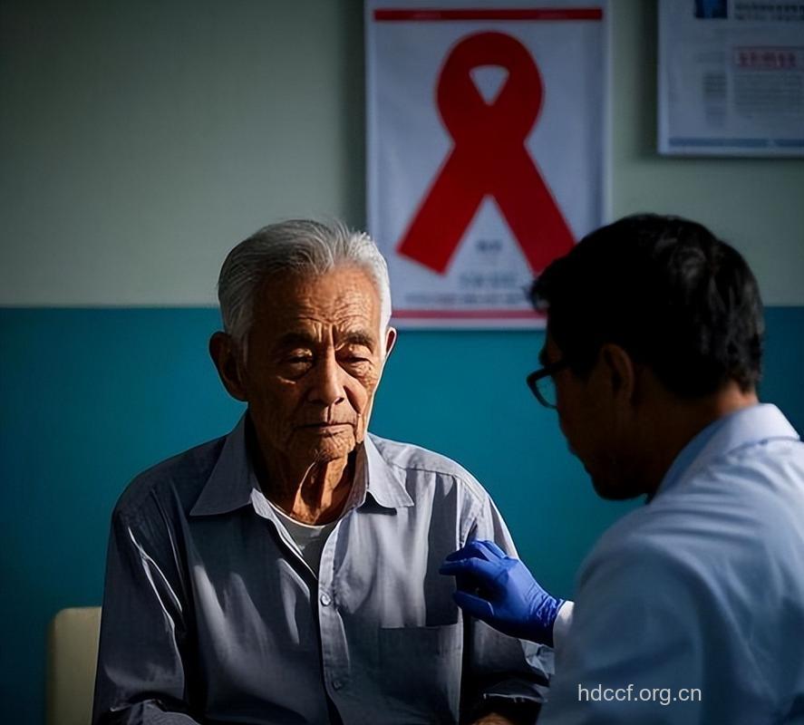 老年男性成艾滋病的高发人群