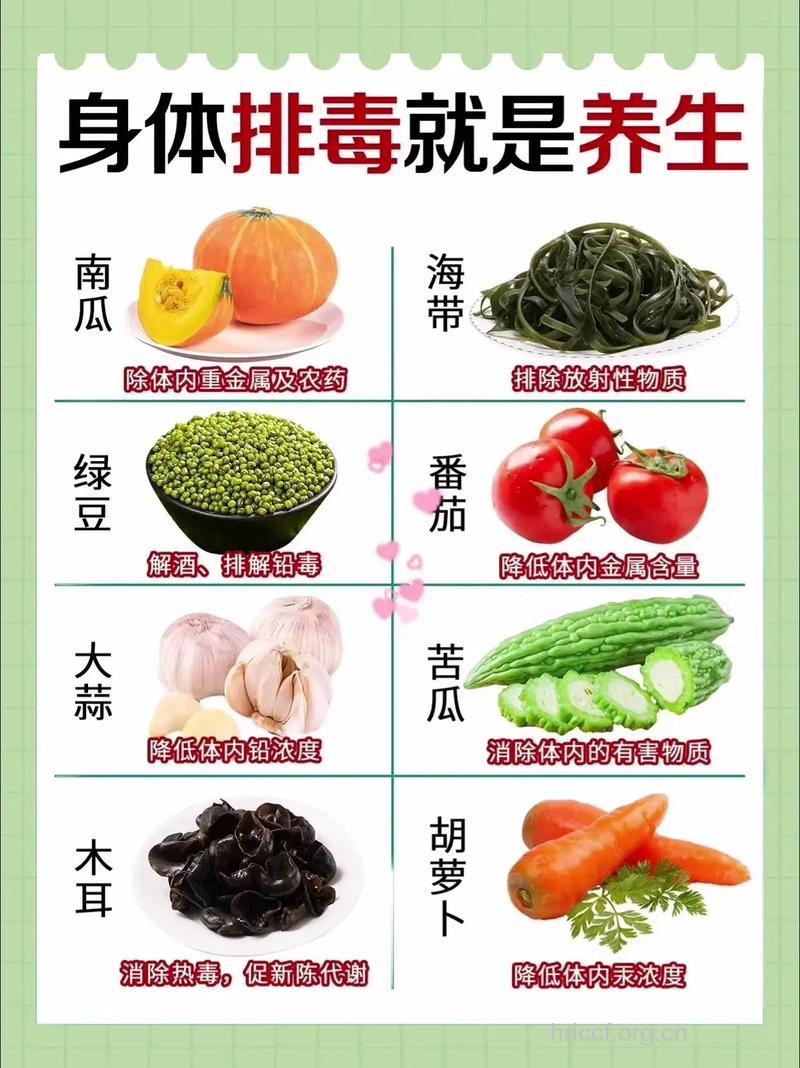 秋季进补先排毒 7日饮食排毒方案