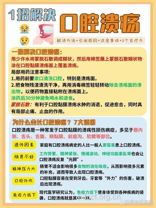 巧治儿童口腔溃疡