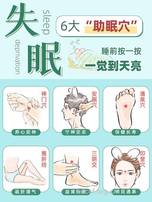 治疗失眠的3大穴位7大食物