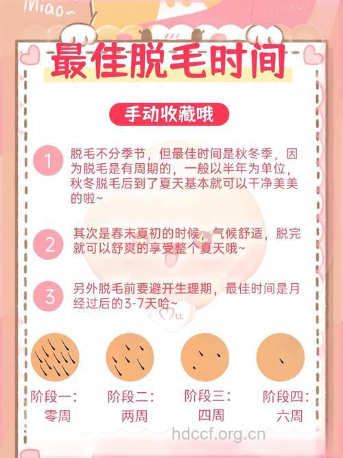 女性脱毛7大误区 排卵期是脱毛最佳时机