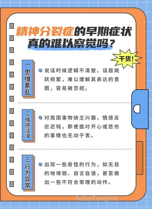 怎么样识别早期精神分裂症