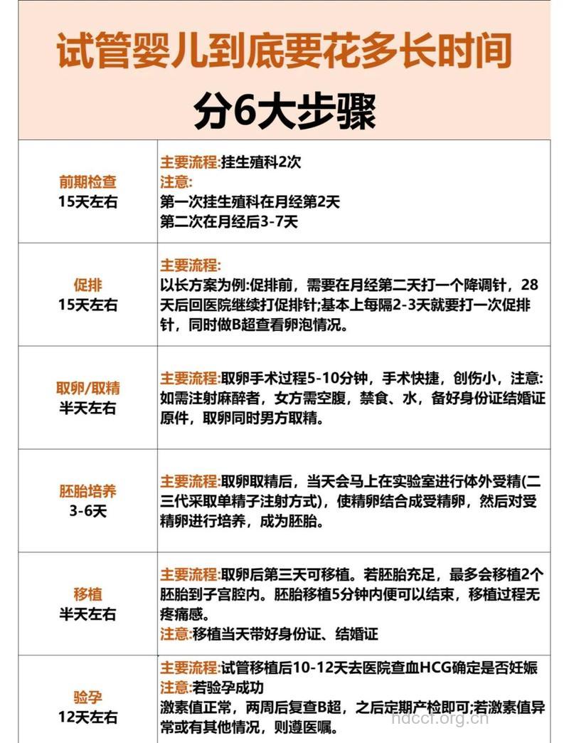 试管婴儿的基本步骤有哪些