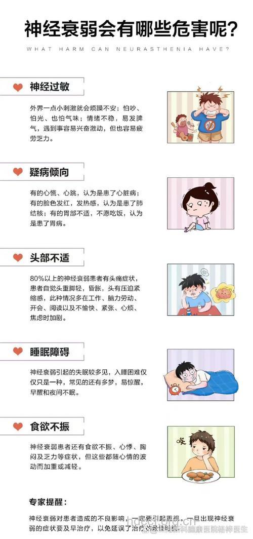 神经衰弱的几种伤害