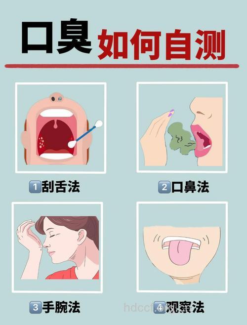 口臭自测及去除方法