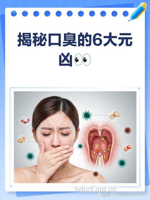 六种口臭味透露身体健康隐患
