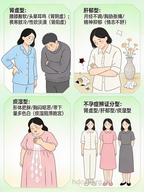 不孕症的中医分型