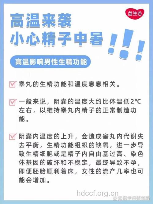 精子高温会中暑 养护精子十点要做到