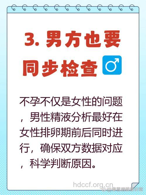 什么时候做不孕不育的检查最合适