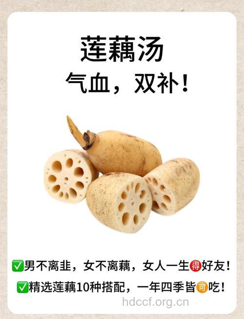 中医:女性吃藕补出好气色