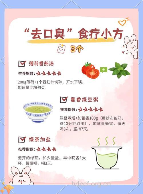 食疗能治疗口臭吗