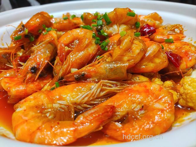 治疗不孕不育的美味食谱 红烧对虾