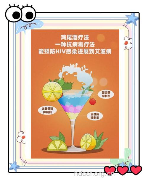 鸡尾酒疗法可降低艾滋传播风险