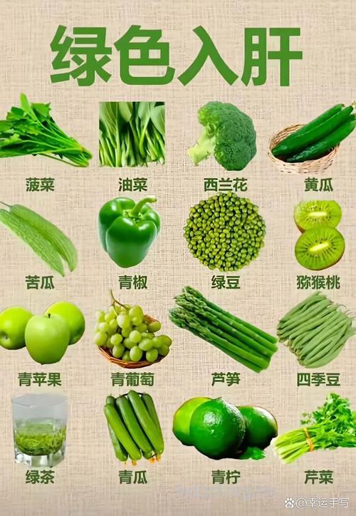 冬季养肝可多吃绿色食物