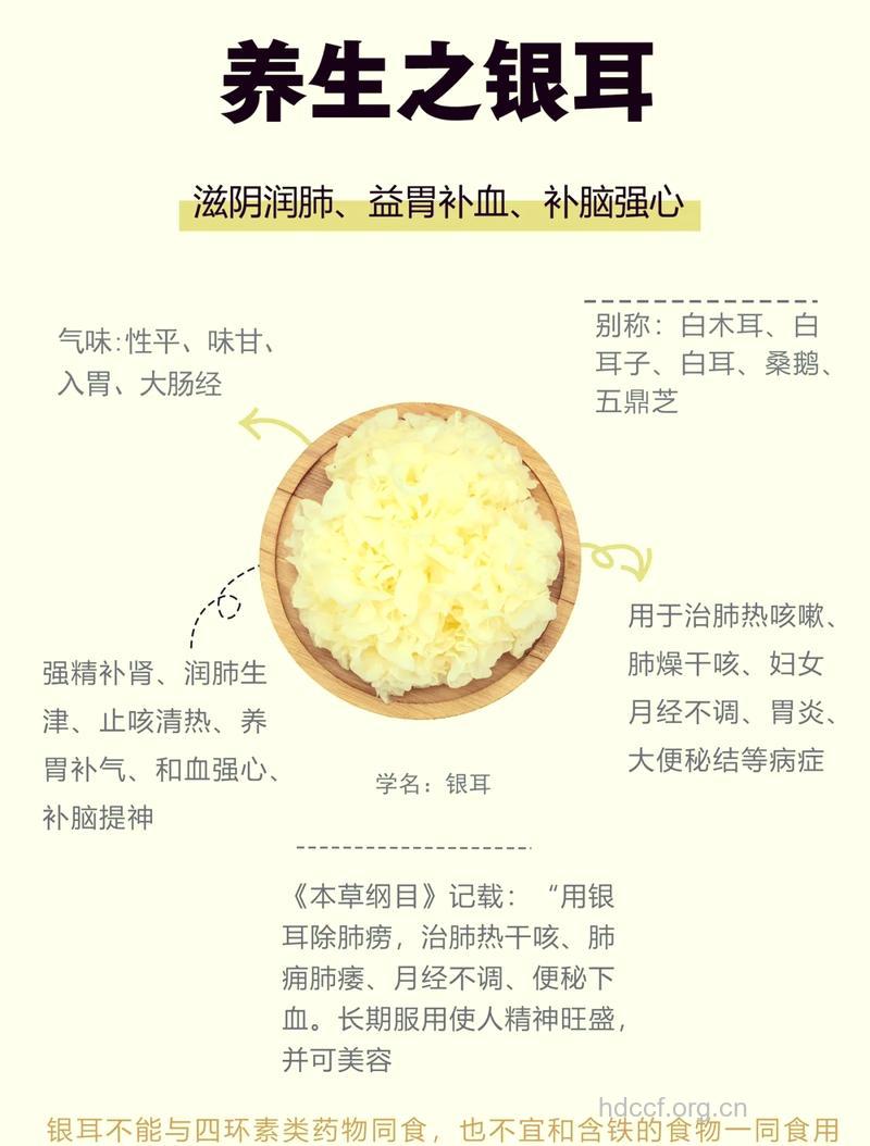 秋冬干燥多吃银耳的好处