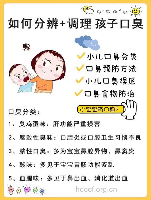 婴儿口臭的防治措施