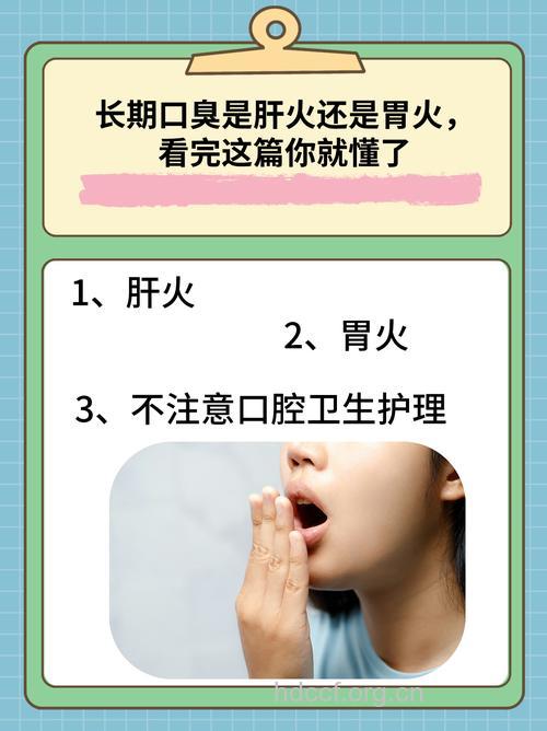 体内上火引发的口臭