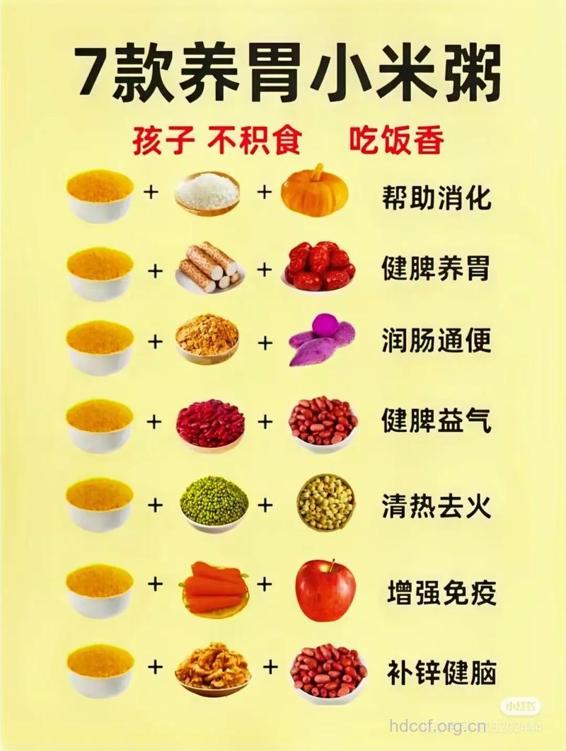 小儿厌食的食疗粥大全