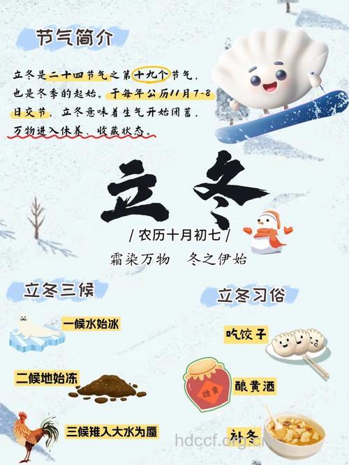 24节气之立冬是哪一天