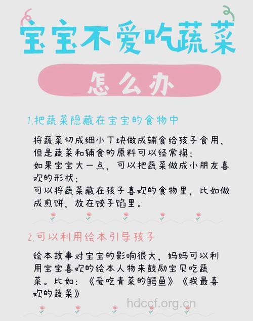 怎么改善宝宝不爱吃青菜
