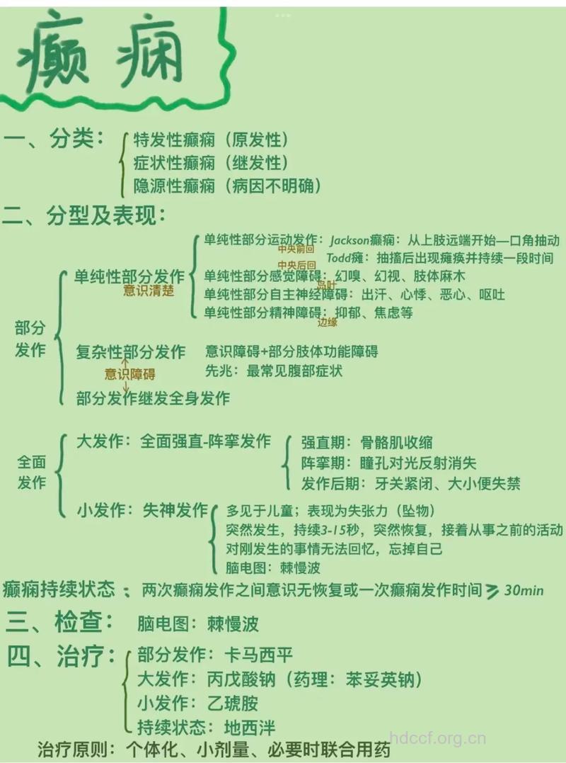 癫痫有多少种类