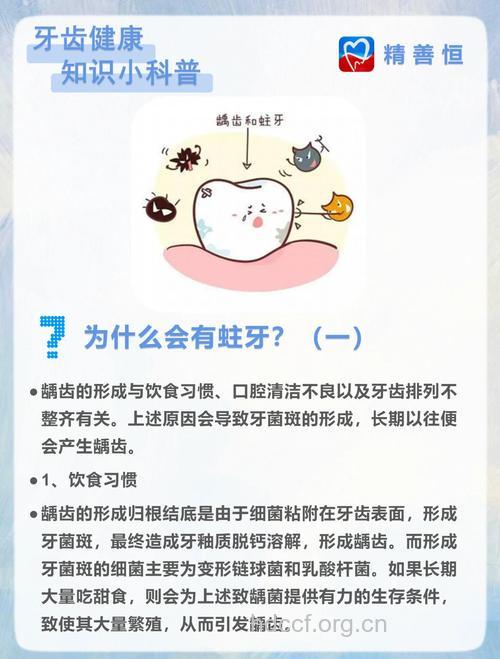 龋齿的形成不全是因为缺钙