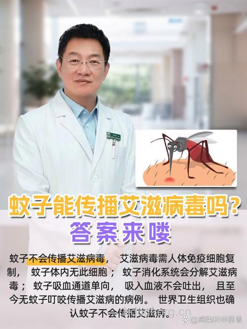 夏天蚊子会传播艾滋病吗
