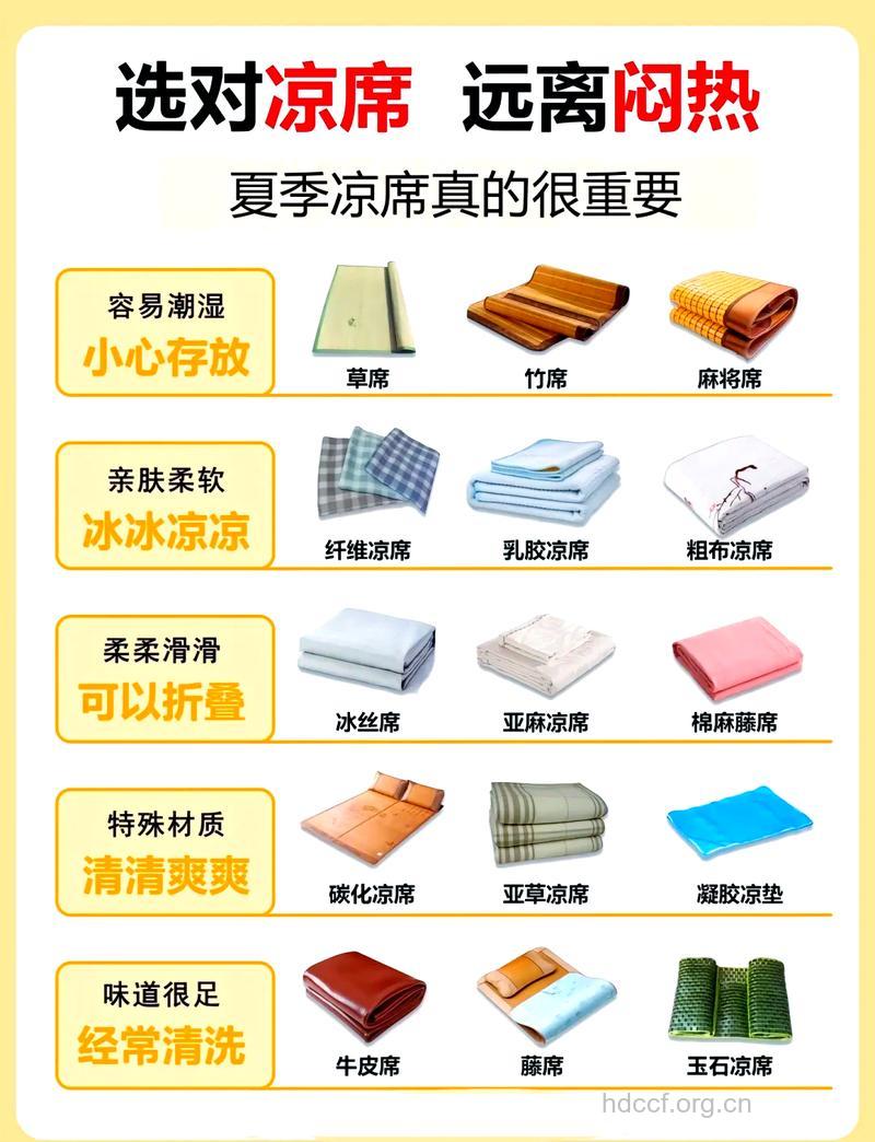 夏季怎么挑选合适凉席