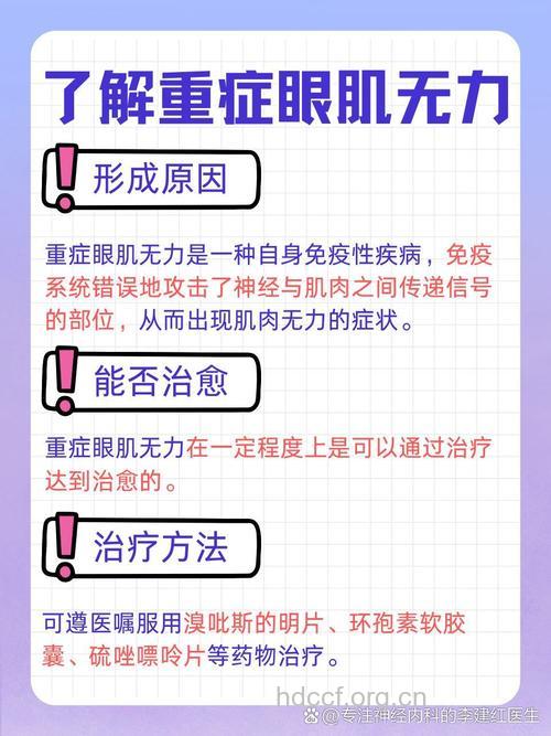 眼肌型重症肌无力能否彻底康复？