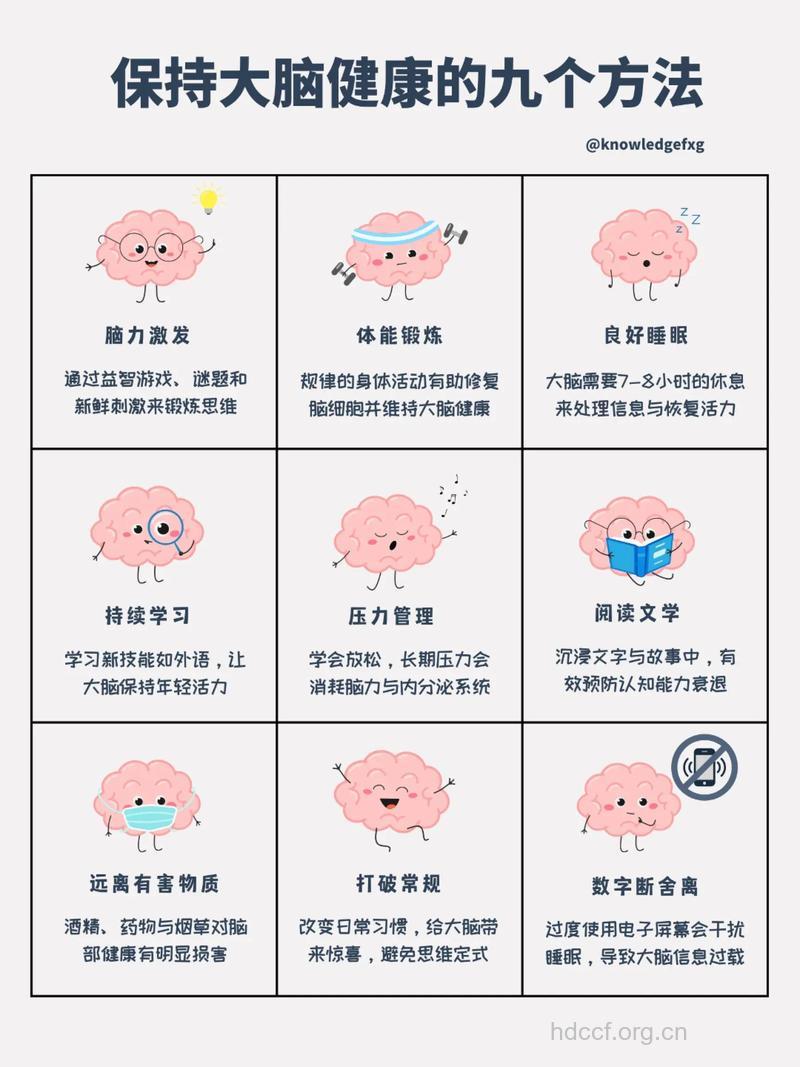 8大方法教你怎么健脑