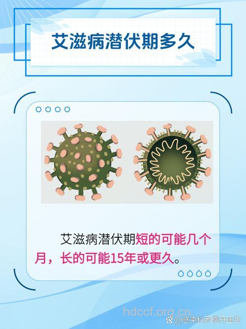 儿童艾滋病潜伏期的时间多长