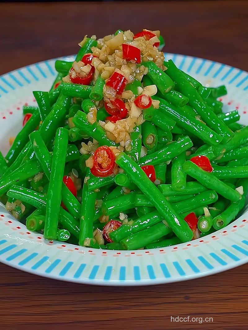 夏季怎么凉拌豆角不中毒