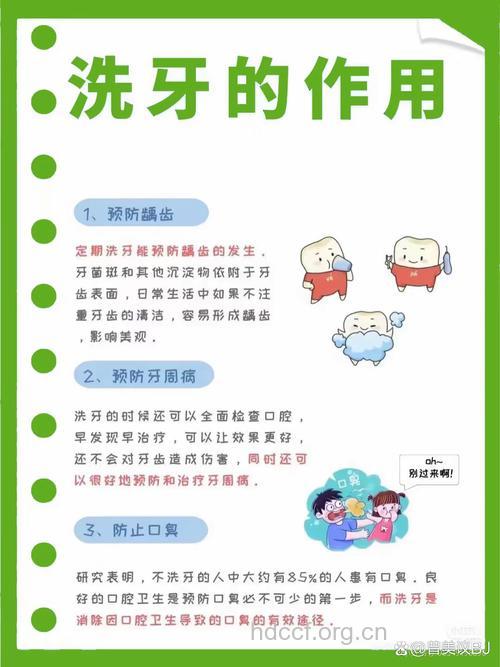 定期洗牙 预防牙周病