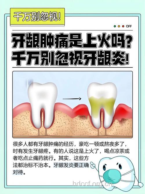 牙龈炎危害大 可引起6大并发症