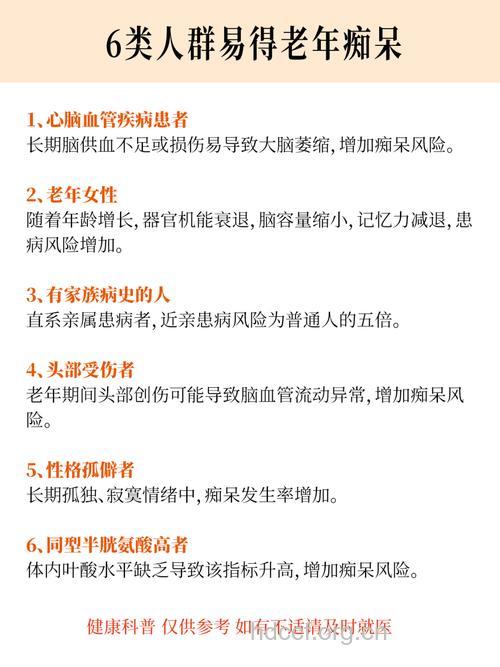 老年痴呆有什么发病前奏