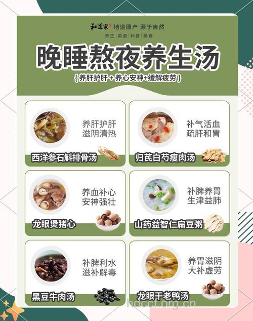 哪些美食适宜熬夜族养生