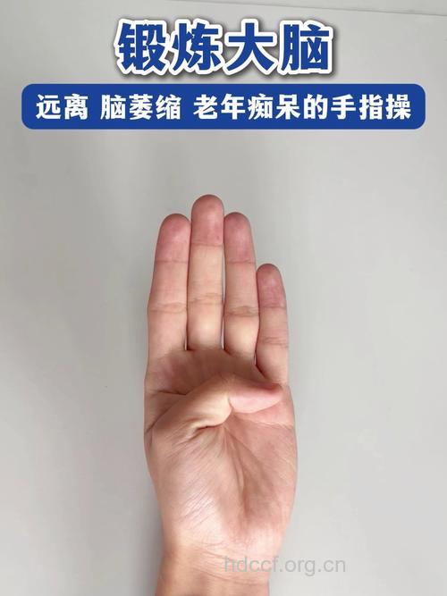 预防老年性痴呆手指操