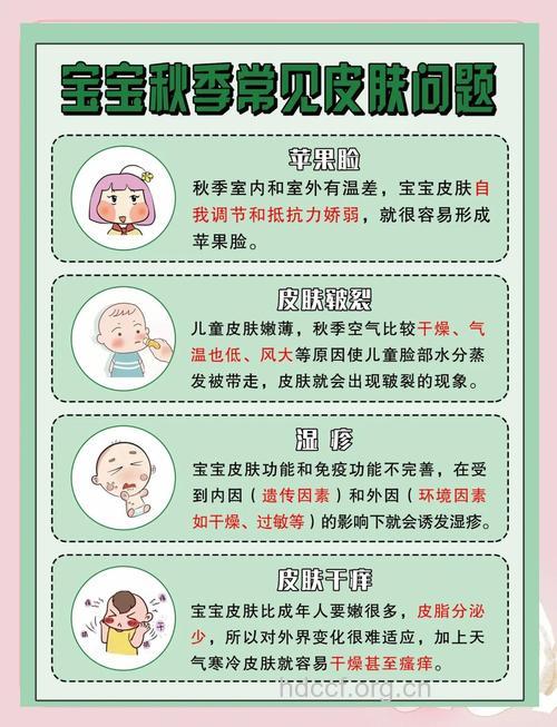 一年中秋季宝宝护肤的三大准则