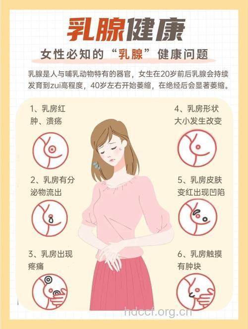 中年女性如何预防乳腺疾病