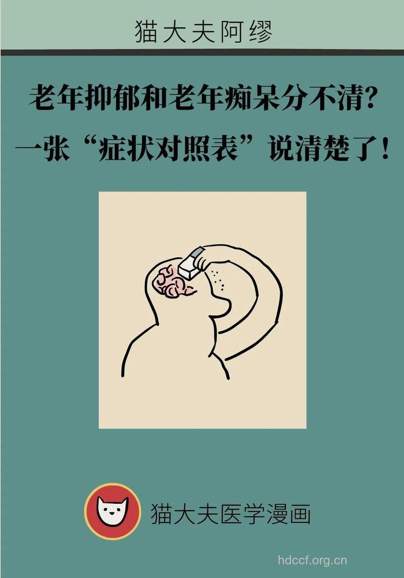 忧郁症会导致的老年痴呆吗