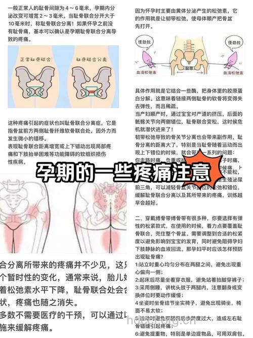 孕妇骨盆疼痛的原因