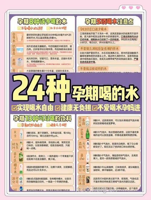孕期妈妈如何补充水分