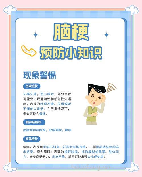 疾病百科 脑梗死的急救与预防