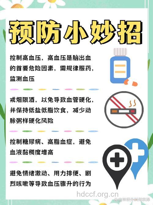 如何预防脑出血?
