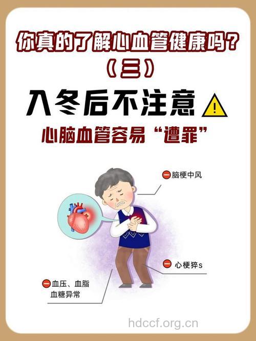冬季白领慎防心脑血管疾病