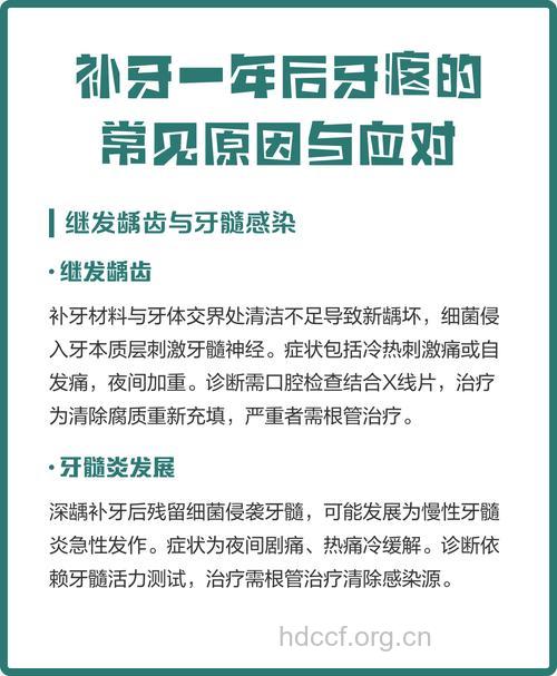 补牙后还会牙疼是什么原因