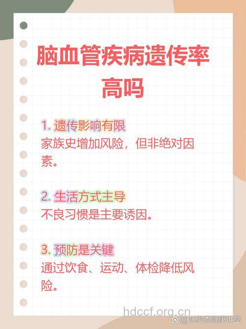 脑血管疾病是否遗传？