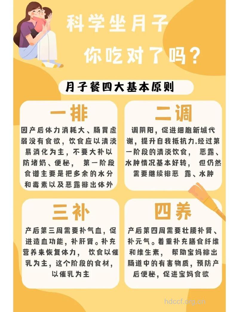 月子期有哪些饮食原则