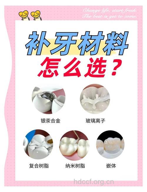 不同材料补牙后需注意