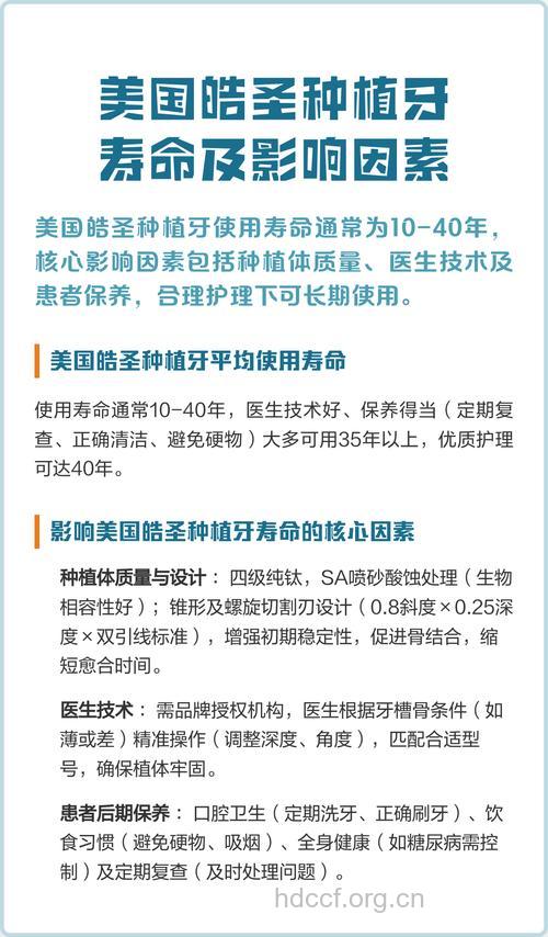 7大因素影响种植牙的寿命